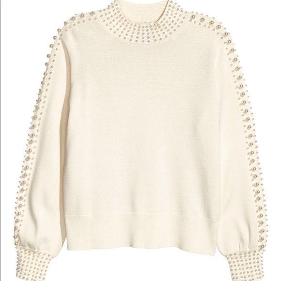 hm pearl sweater